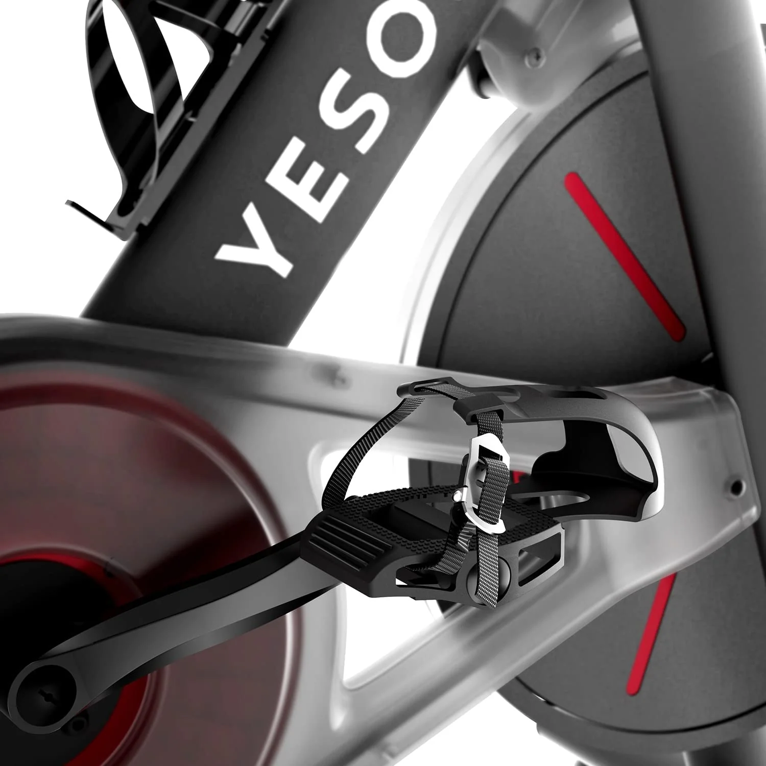 Yesoul Bike Pedals With Toe Clips Cage - Image 4