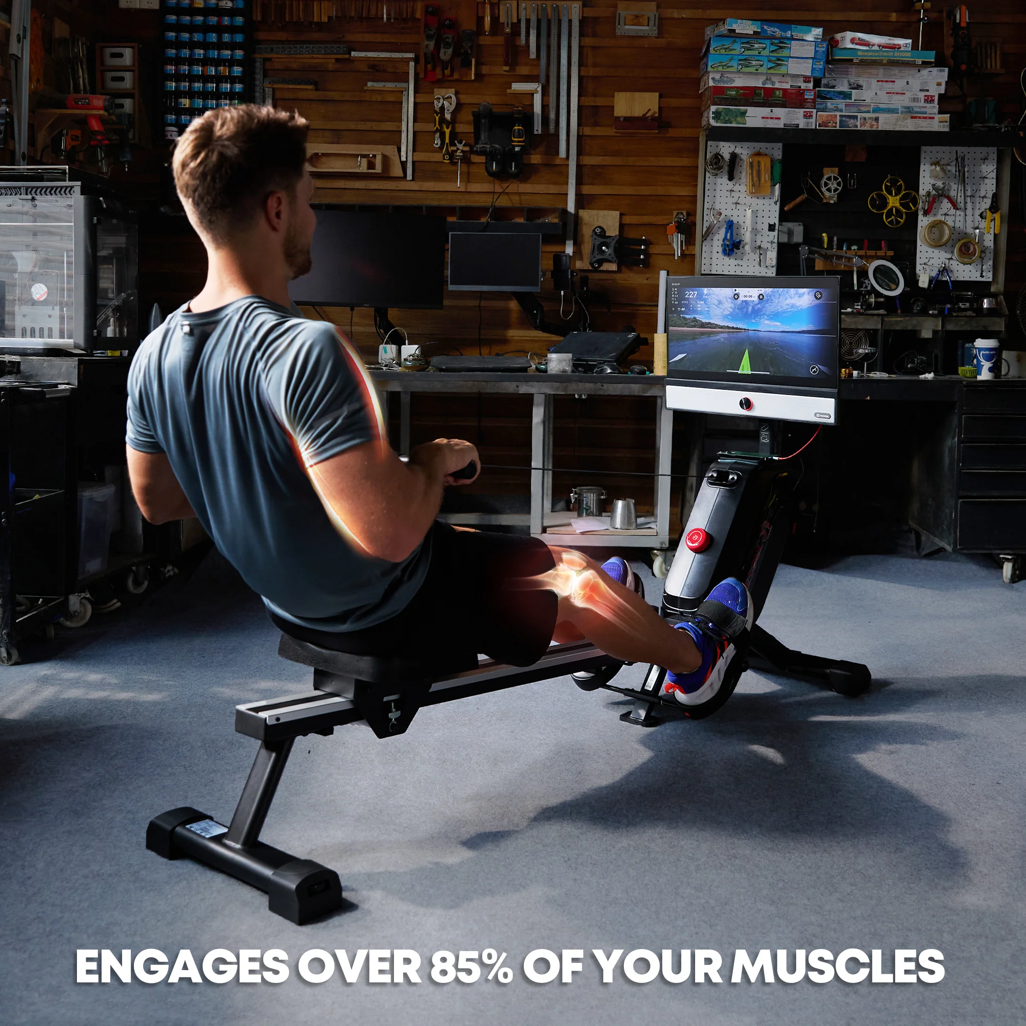 Yesoul R1M Plus Rowing Machine - Image 4