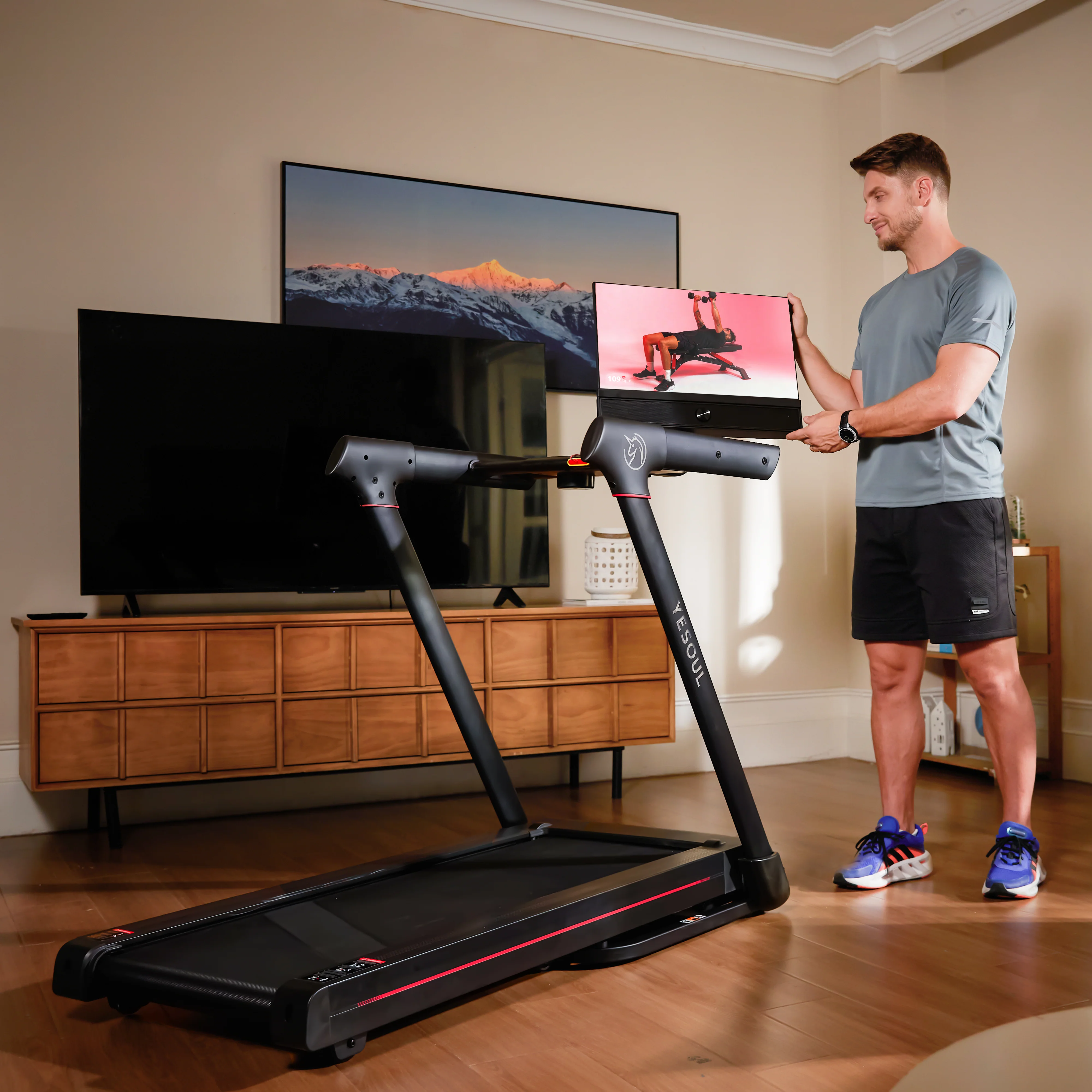 Yesoul T3S Plus 10% Auto-Incline Treadmill - Image 3