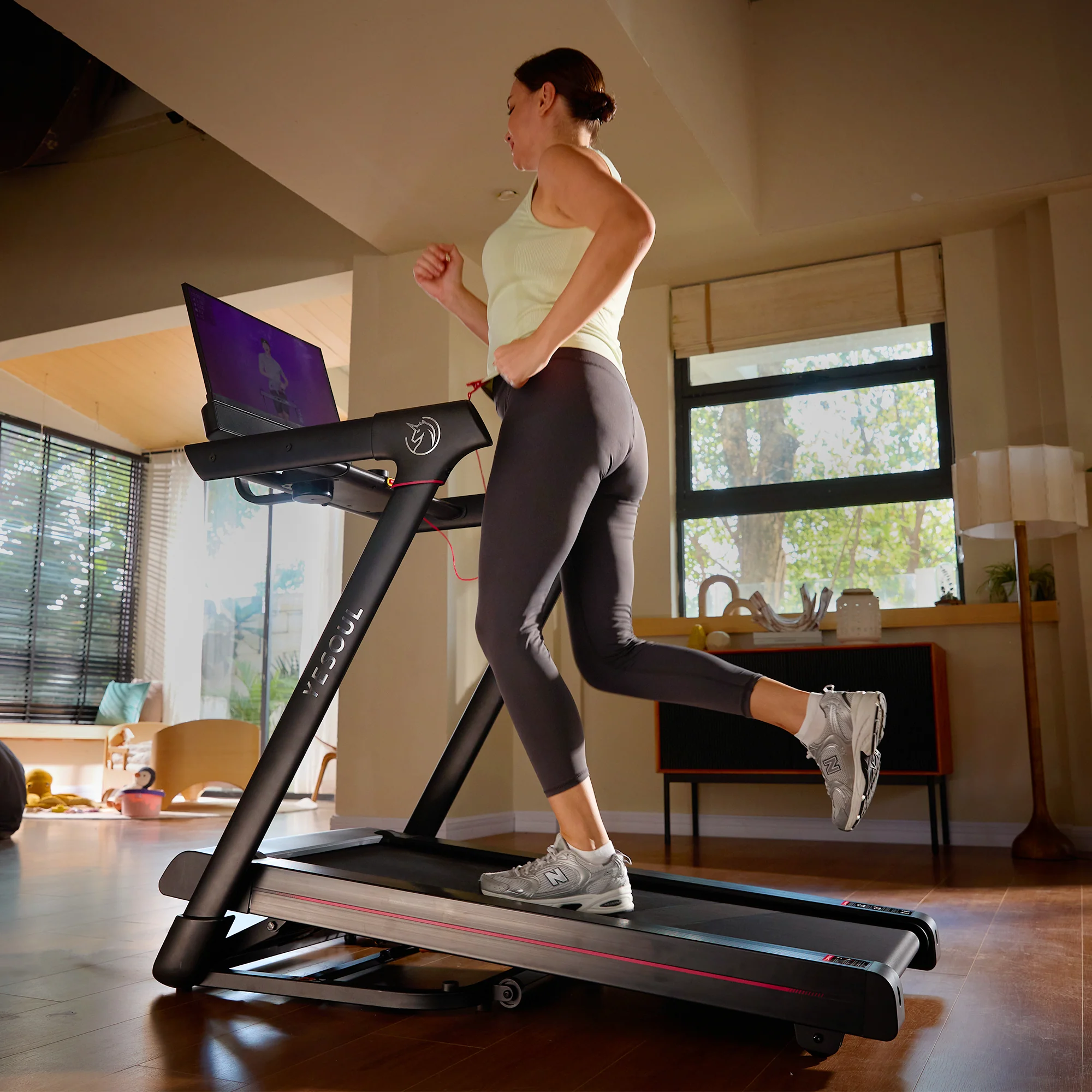 Yesoul T3S Plus 10% Auto-Incline Treadmill - Image 5