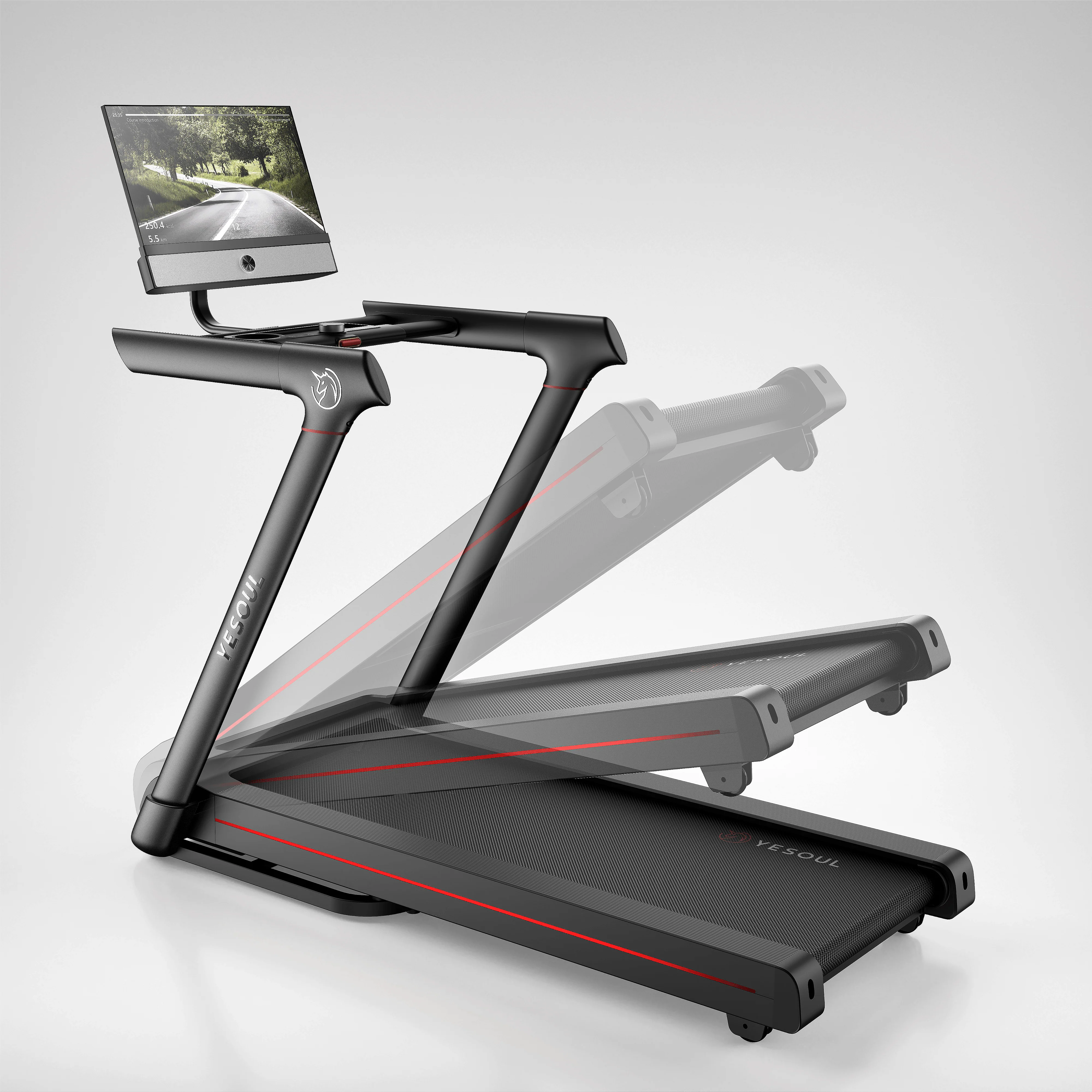 Yesoul T3S Plus 10% Auto-Incline Treadmill - Image 9