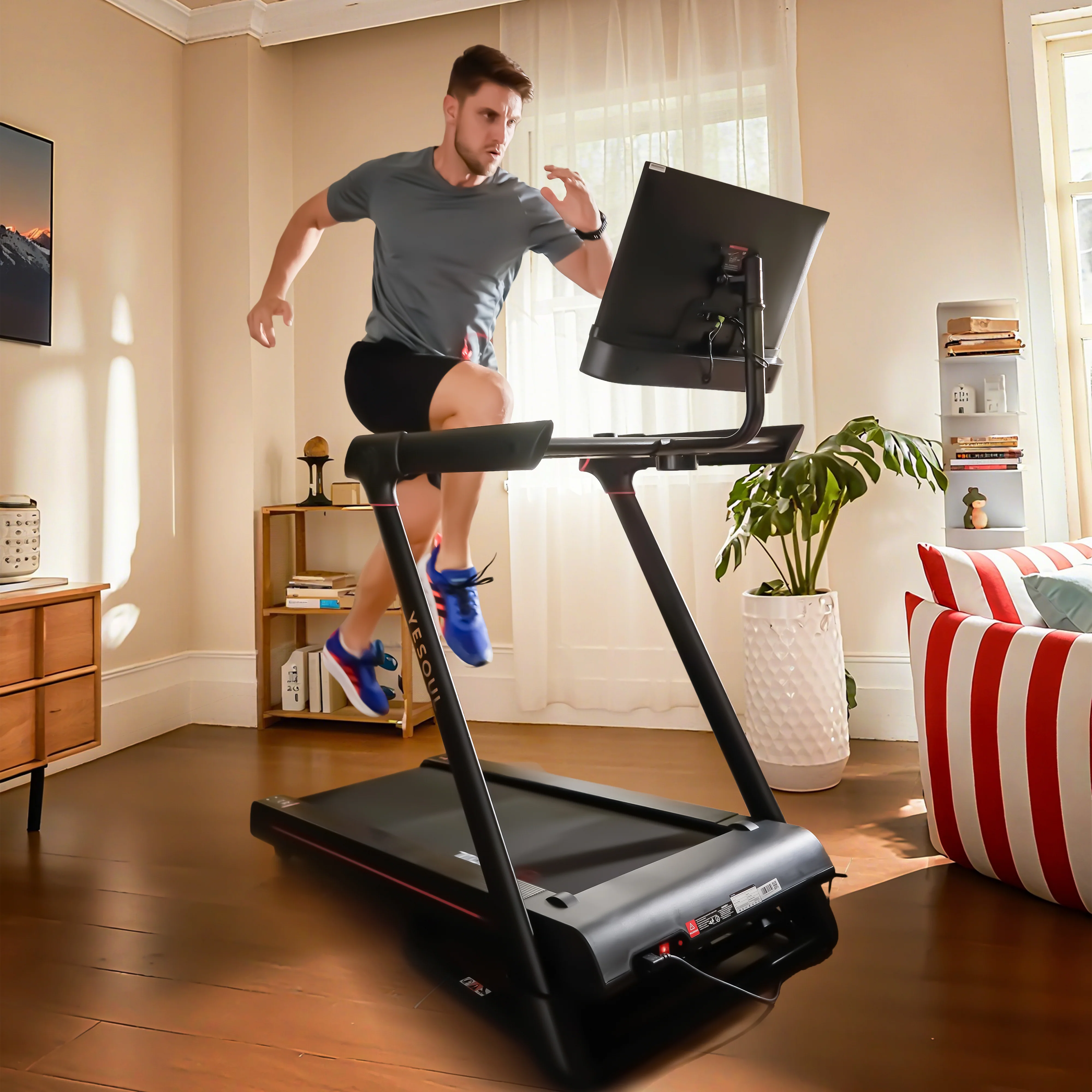 Yesoul T3S Plus 10% Auto-Incline Treadmill - Image 3